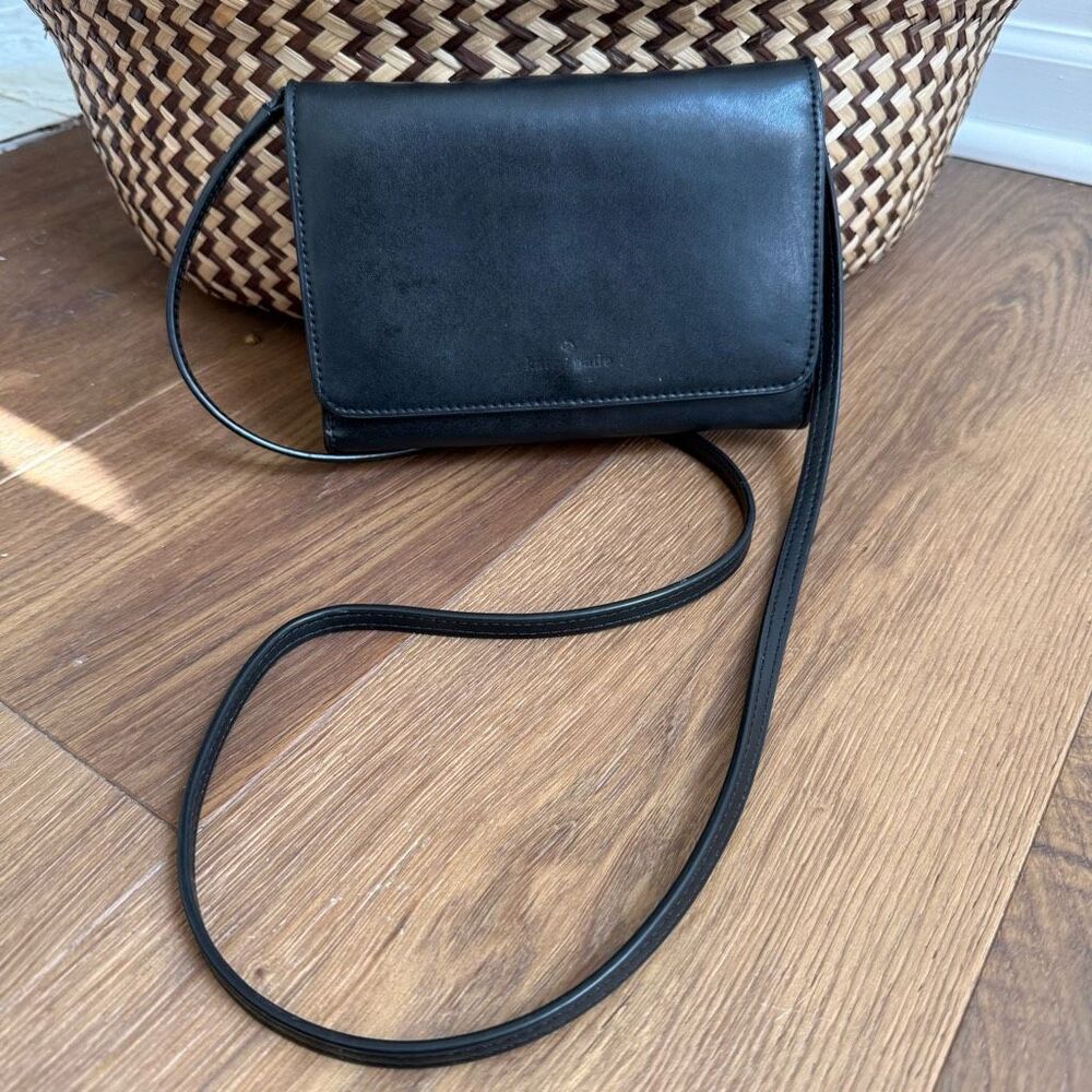Kate Spade Kerri Wallet On A String Black $249